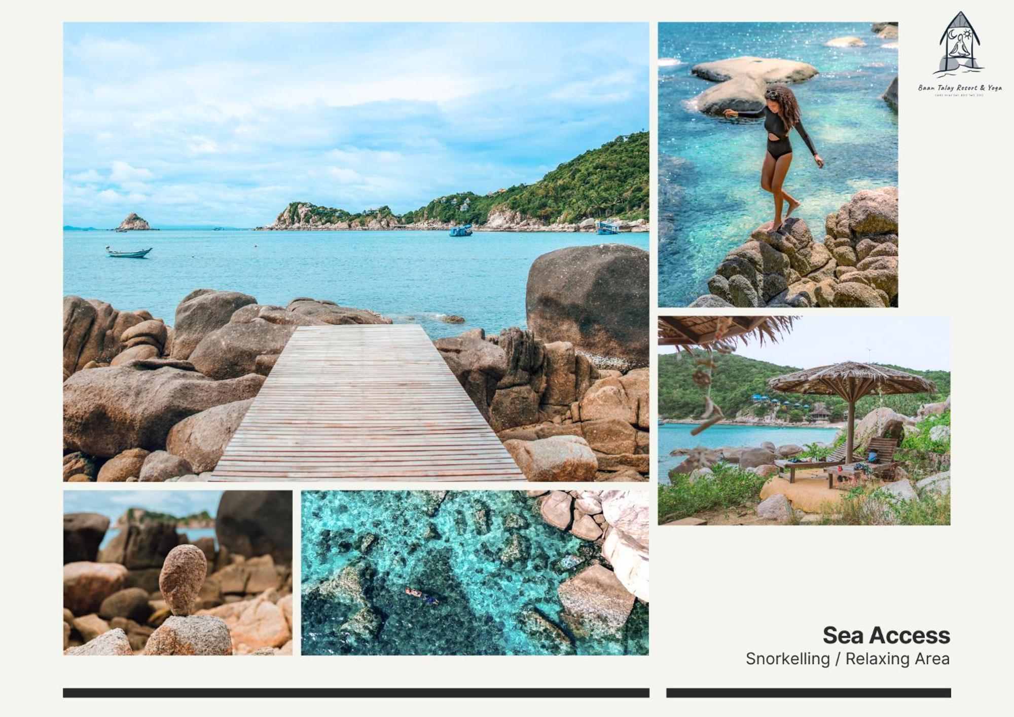 Baan Talay Resort & Yoga Ko Tao Eksteriør bilde